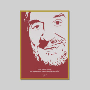 Gigi Proietti by Gianluca Staderini