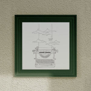 Typewriter by Gaetano Bruno